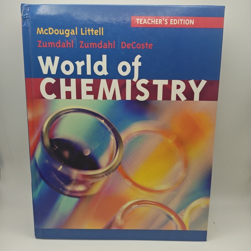 World of Chemistry Teachers Edition 9780618570591